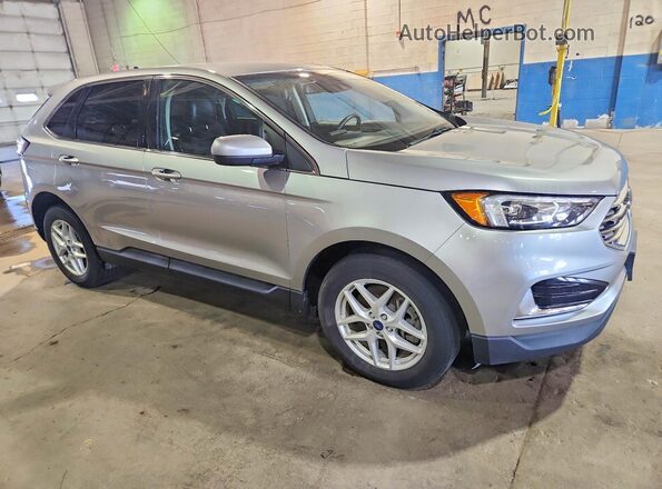 2FMPK4J90NBA44689 2022 FORD EDGE Silver Передня права чверть