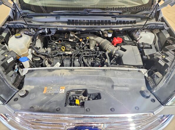 2FMPK4J90NBA44689 2022 FORD EDGE Silver Вид підкапотного простору