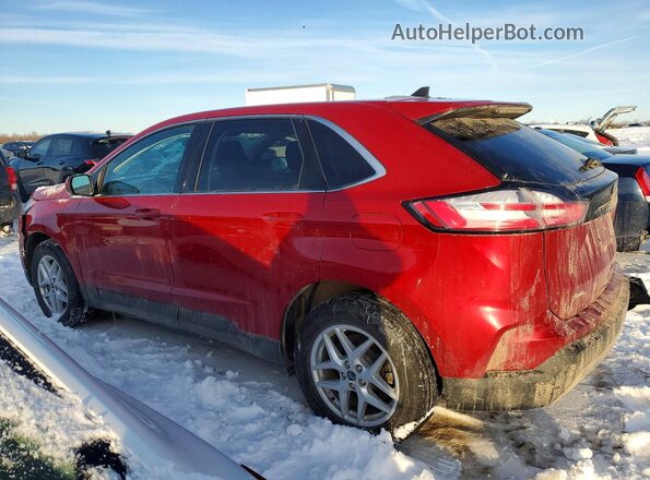 2FMPK4J90NBA57085 2022 FORD EDGE Красный Задняя левая четверть