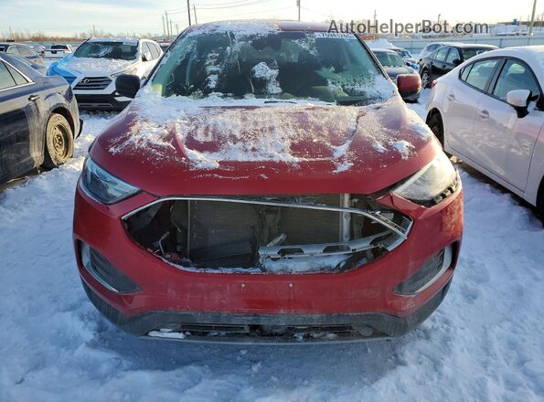 2FMPK4J90NBA57085 2022 FORD EDGE Красный Вид спереди