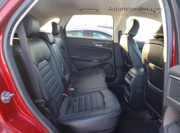 2FMPK4J90NBA57085 2022 FORD EDGE Красный Вид задней части салона