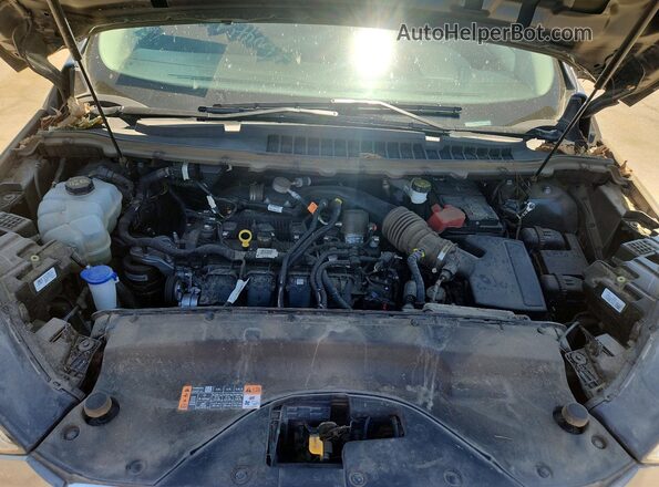 2FMPK4J90NBA95853 2022 FORD EDGE Gray Սալոնի հետևի տեսք