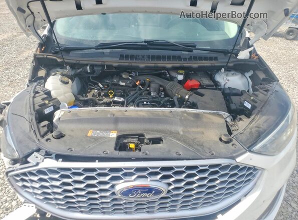 2FMPK4J90PBA50950 2023 FORD EDGE White Vista del compartimento del motor