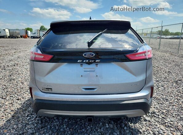 2FMPK4J90RBA25825 2024 FORD EDGE Silver Rear view
