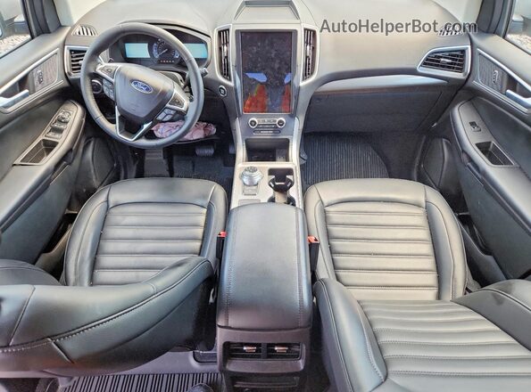 2FMPK4J90RBA25825 2024 FORD EDGE Silver Dashboard view