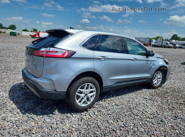 2FMPK4J90RBA25825 2024 FORD EDGE Silver Rear right