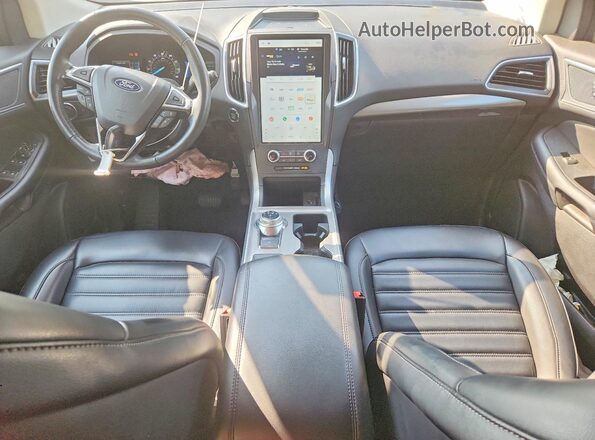 2FMPK4J90RBA71185 2024 FORD EDGE Silver Вид панелі приладів