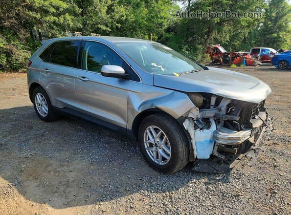 2FMPK4J90RBA71185 2024 FORD EDGE Silver Передня права чверть