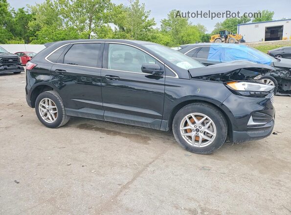 2FMPK4J90RBA72062 2024 FORD EDGE Черный Передняя правая четверть