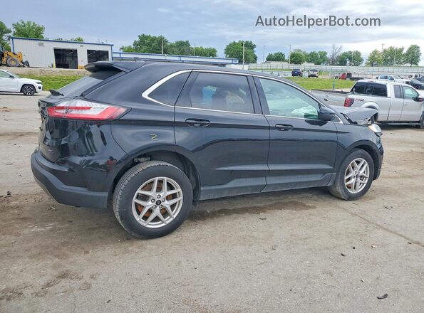 2FMPK4J90RBA72062 2024 FORD EDGE Черный Задняя правая четверть