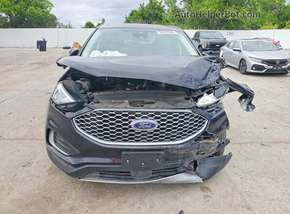 2FMPK4J90RBA72062 2024 FORD EDGE Черный Вид спереди