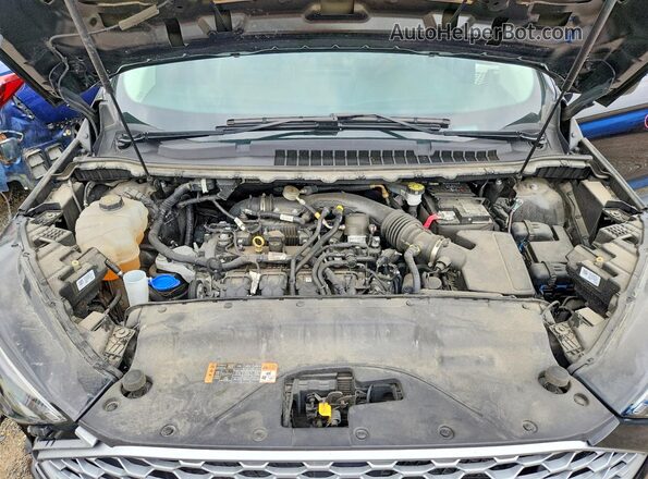 2FMPK4J90RBA81781 2024 FORD EDGE Black Widok wnętrza z tyłu