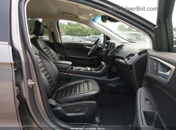 2FMPK4J90RBA96121 2024 FORD EDGE Gray Вид салону спереду