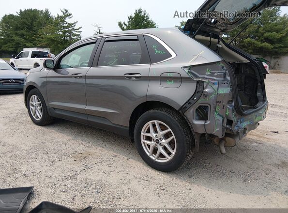 2FMPK4J90RBA96121 2024 FORD EDGE Gray Задня ліва чверть