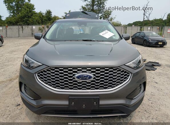 2FMPK4J90RBA96121 2024 FORD EDGE Gray Вид щитка приладів