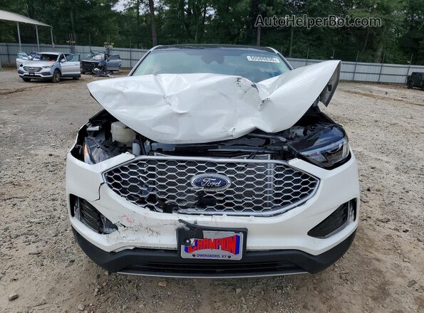 2FMPK4J90RBB16187 2024 FORD EDGE White Widok z przodu