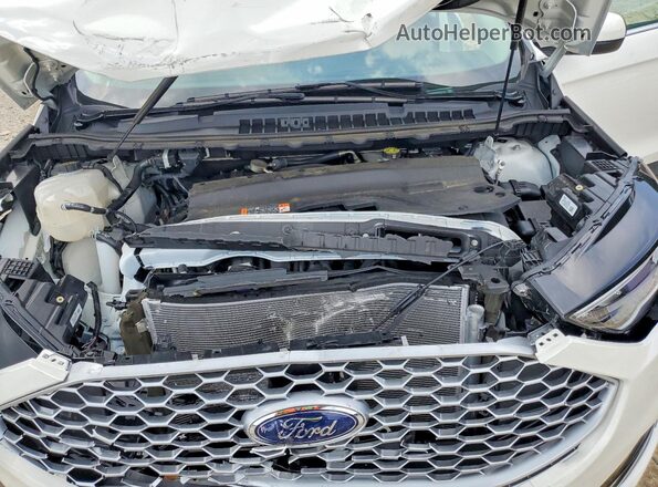 2FMPK4J90RBB16187 2024 FORD EDGE White Widok komory silnika