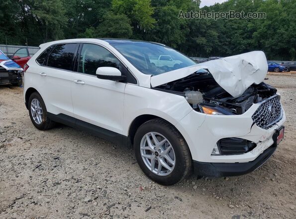 2FMPK4J90RBB16187 2024 FORD EDGE White Przód prawy