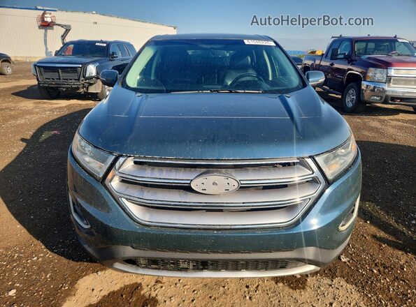2FMPK4J91GBB63354 2016 FORD EDGE Синий Вид спереди
