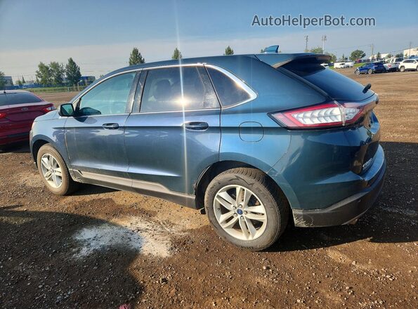 2FMPK4J91GBB63354 2016 FORD EDGE Синий Задняя левая четверть
