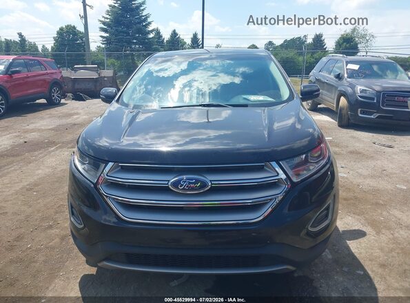 2FMPK4J91GBB82440 2016 FORD EDGE Black Սարքավորումների վահանակի տեսք