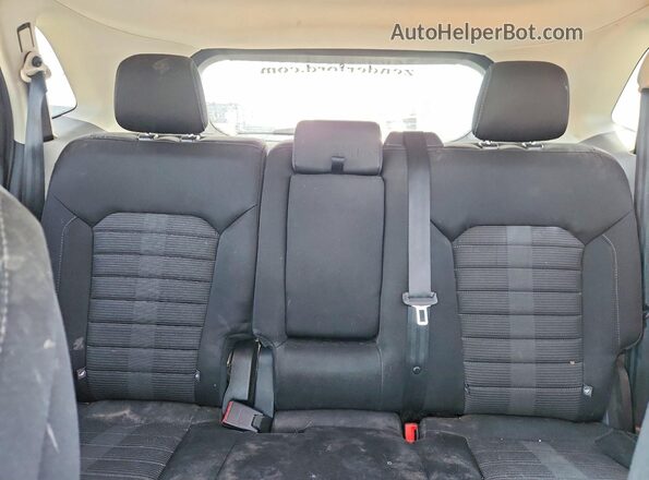 2FMPK4J91GBC38778 2016 FORD EDGE Blue Widok tylnych siedzeń