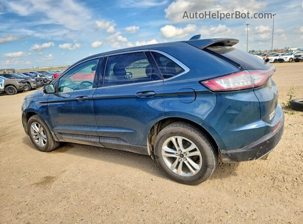 2FMPK4J91GBC38778 2016 FORD EDGE Blue Tył lewy
