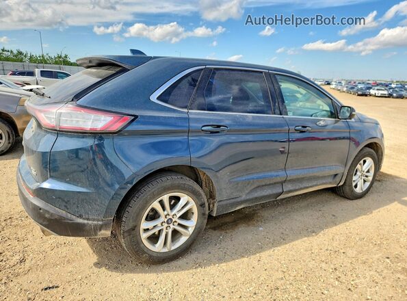 2FMPK4J91GBC38778 2016 FORD EDGE Blue Tył prawy