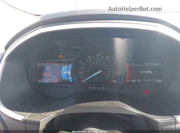2FMPK4J91GBC50493 2016 FORD EDGE Gray Հետևի նստատեղերի տեսք