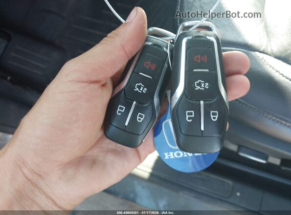 2FMPK4J91GBC50493 2016 FORD EDGE Gray Առջևի վահանակի տեսք