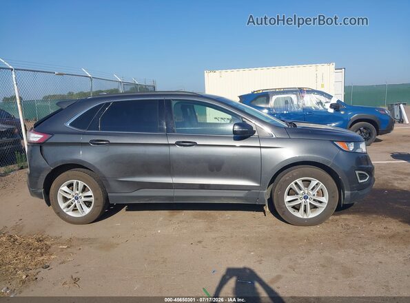 2FMPK4J91GBC50493 2016 FORD EDGE Gray Սալոնի հետևի տեսք