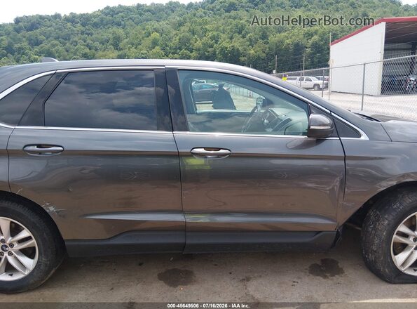 2FMPK4J91GBC64653 2016 FORD EDGE Gray Widok wnętrza z tyłu