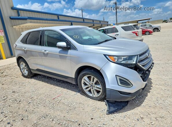 2FMPK4J91HBB25088 2017 FORD EDGE Silver Przód prawy