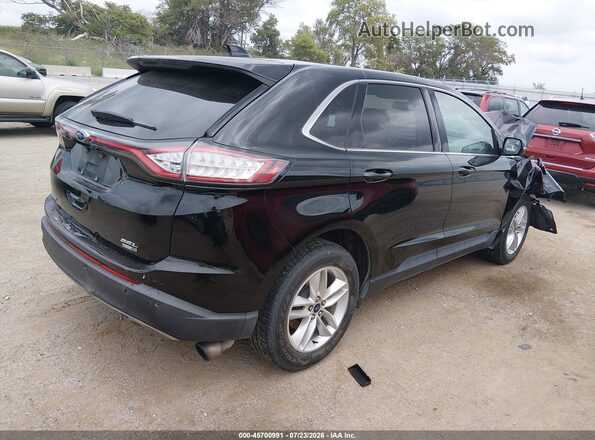 2FMPK4J91HBB26211 2017 FORD EDGE Black Rear right