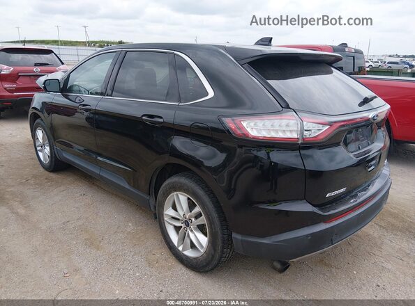 2FMPK4J91HBB26211 2017 FORD EDGE Black Rear left