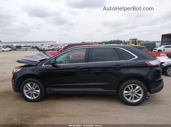 2FMPK4J91HBB26211 2017 FORD EDGE Black 360 interior view