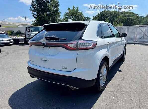 2FMPK4J91HBB30405 2017 FORD EDGE White Задня права чверть