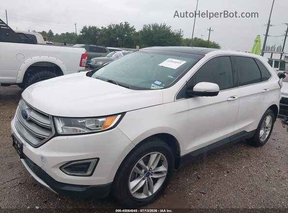 2FMPK4J91HBB93939 2017 FORD EDGE Black წინა მარცხენა ხედი სამი მეოთხედიდან