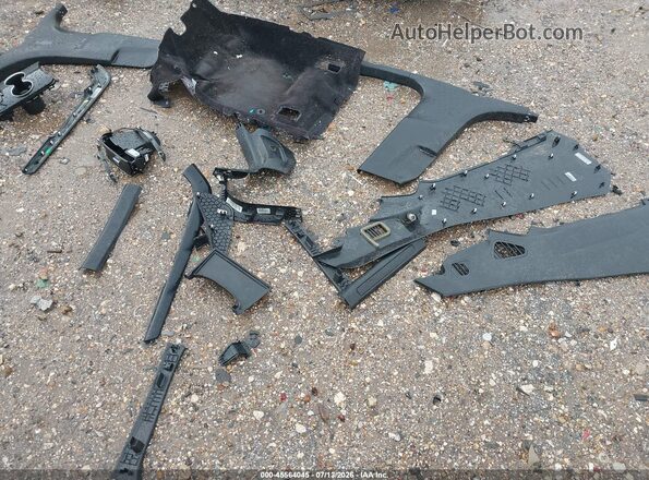2FMPK4J91HBB93939 2017 FORD EDGE Black ხელსაწყოთა პანელის ხედი