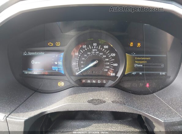 2FMPK4J91HBC13493 2017 FORD EDGE White Vista de los asientos traseros