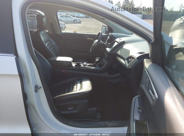 2FMPK4J91HBC13493 2017 FORD EDGE White Vista interior delantera