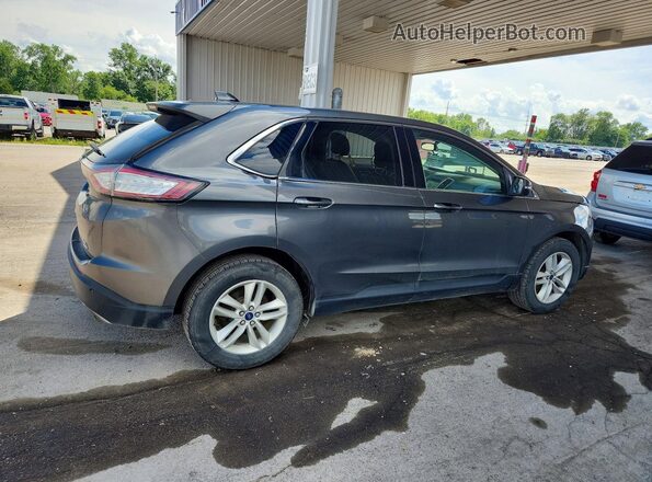 2FMPK4J91HBC37339 2017 FORD EDGE Gray Rear right