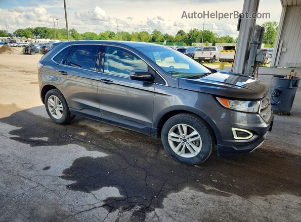 2FMPK4J91HBC37339 2017 FORD EDGE Gray Front right