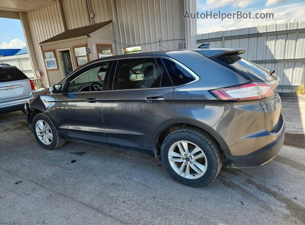 2FMPK4J91HBC37339 2017 FORD EDGE Gray Rear left