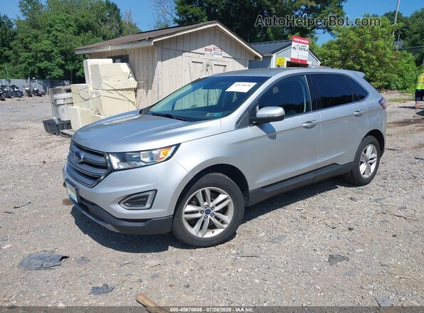 2FMPK4J91JBB78413 2018 FORD EDGE Серебряный Передняя левая четверть