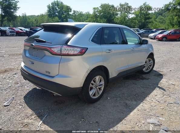 2FMPK4J91JBB78413 2018 FORD EDGE Серебряный Задняя правая четверть