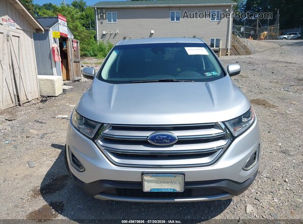 2FMPK4J91JBB78413 2018 FORD EDGE Серебряный Вид спереди