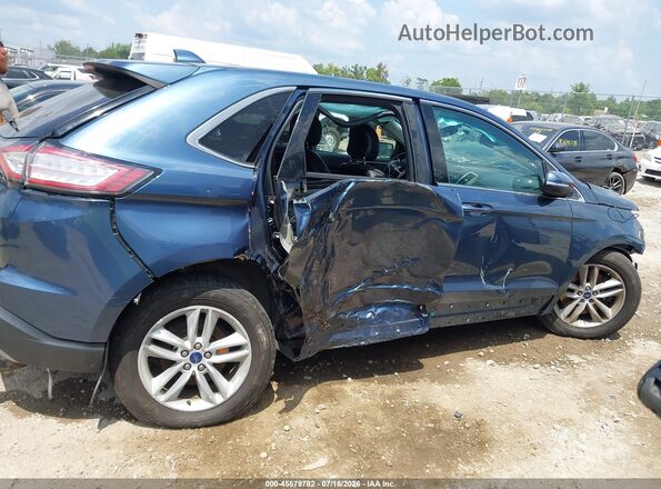 2FMPK4J91JBC34172 2018 FORD EDGE Blue სალონის 360-გრადუსიანი ხედი