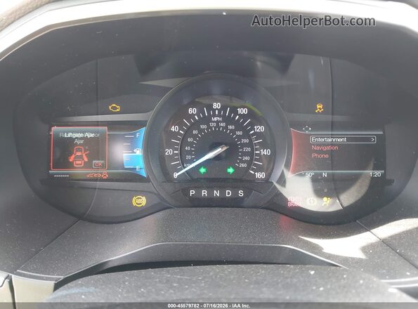 2FMPK4J91JBC34172 2018 FORD EDGE Blue უკანა სავარძლების ხედი