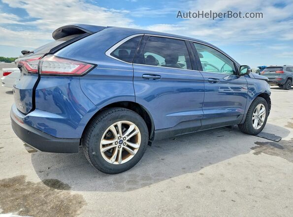 2FMPK4J91JBC42305 2018 FORD EDGE Blue უკანა მარჯვენა